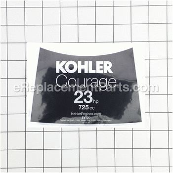 Label - 32 113 72-S:Kohler