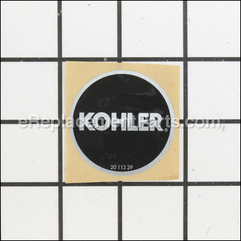 Label-Round, Kohler - 20 113 29-S:Kohler