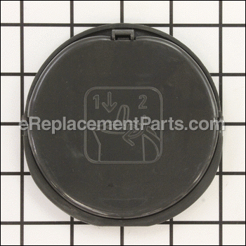 Cover-stainless Steel-black - MS-622180:Krups