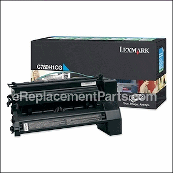 Cyan High Yield Print Cartridge - C780H1CG:Lexmark