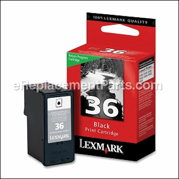 36 Black Return Program Print Cartridge - 18C2130:Lexmark