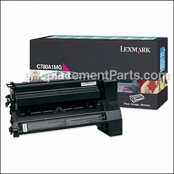 Magenta Print Cartridge - C780A1MG:Lexmark