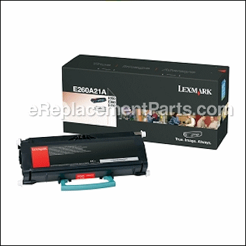 Black Toner Cartridge - E260A21A:Lexmark