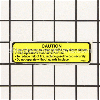 Caution Label - 211:Little Wonder