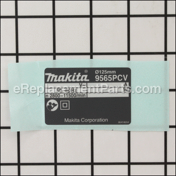 Name Plate - 864146-4:Makita