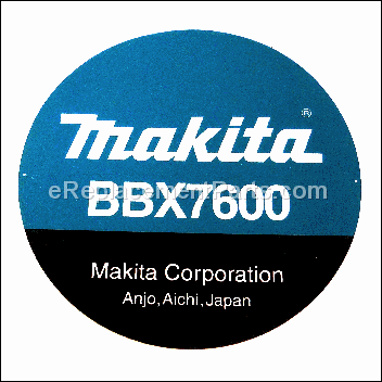 Model Label - 667-95007-03:Makita