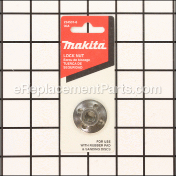 Sanding Lock Nut - 224501-6:Makita
