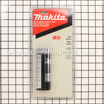 7.2V Ni-Cd 1.3AH Power Tool Battery - B7000:Makita