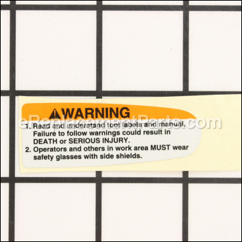 Caution Label - HN10381:Max
