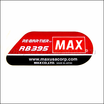 Label Rb395 - RB11013:Max