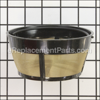 8-12 Cup Basket Perm. Golden Coffee Filter - 2-BF215-ECO-6:Medelco