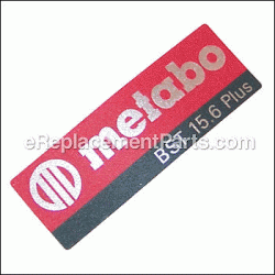 Metabo Label - 338115090:Metabo