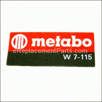 Indication Label - 338114510:Metabo