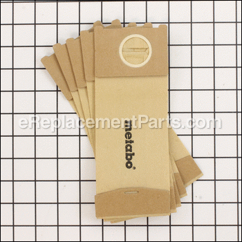 Paper Dust Bag-5 Pk. - 631288000:Metabo