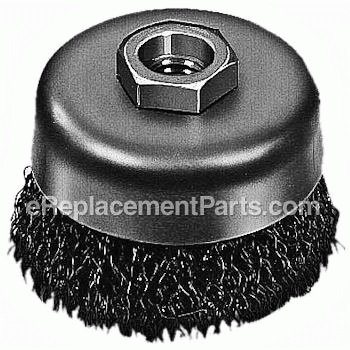 Carbon Steel Cup Wire Brush - - 48-52-1600:Milwaukee