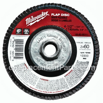 Grinding Wheel - 7 Diameter, - 48-80-8040:Milwaukee