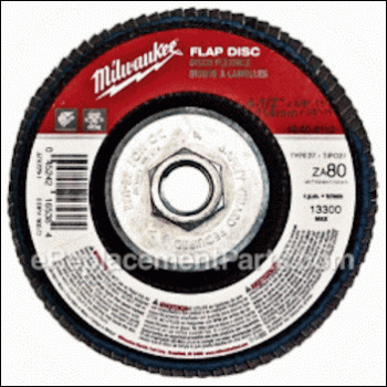 Grinding Wheel - 4-1/2 Diamet - 48-80-8110:Milwaukee