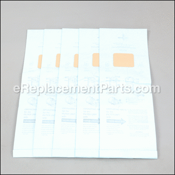 Paper Filter Bags (Set of 5) - 49-90-0302:Milwaukee