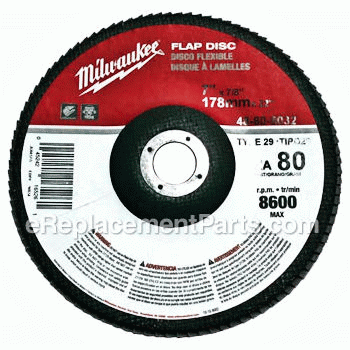 Grinding Wheel - 7-inch Diamet - 48-80-8032:Milwaukee
