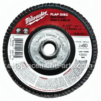 Grinding Wheel - 4-1/2 Diamet - 48-80-8010:Milwaukee