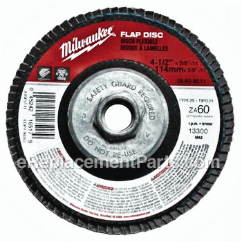 Grinding Wheel - 7 Diameter, - 48-80-8041:Milwaukee