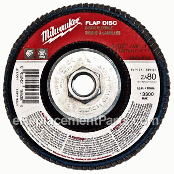 Grinding Wheel - 4-1/2-inch Di - 48-80-8112:Milwaukee
