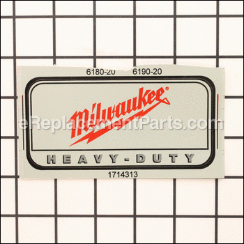 Milwaukee Logo Label - 10-15-2560:Milwaukee