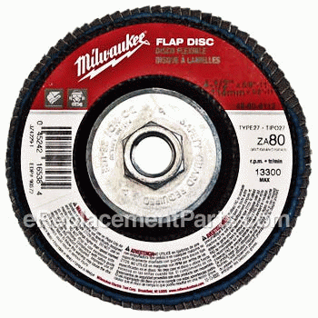 Grinding Wheel - 4-1/2-inch Di - 48-80-8111:Milwaukee