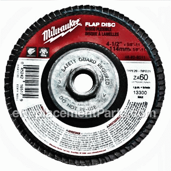 Grinding Wheel - 4-1/2 Diamet - 48-80-8011:Milwaukee