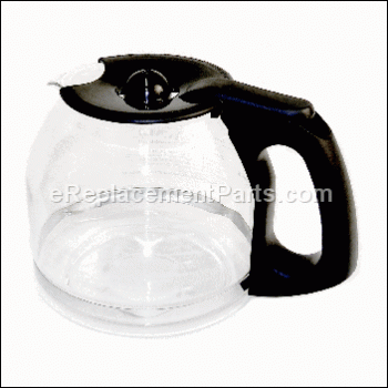 Decanter, Black, 12 Cup, Oster/Mr. Coffee - 143580000000:Mr. Coffee