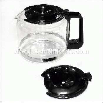 Universal Decanter (includes 2 lid styles) Black - UD12-1:Mr. Coffee