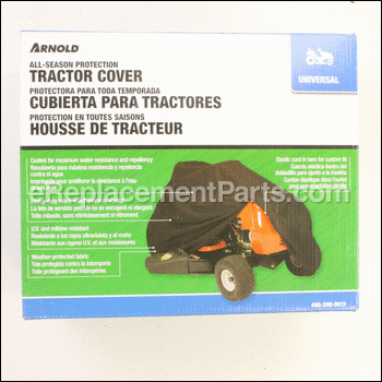 Arnold Tractor Cover Optional - 490-290-0013:Yard Machines