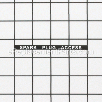 Decal,sparkplug Acces - 48X5658MA:Murray