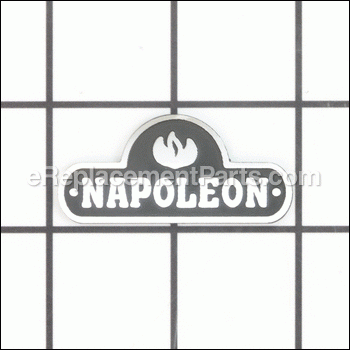 Aluminum Napoleon Logo - W385-0334:Napoleon