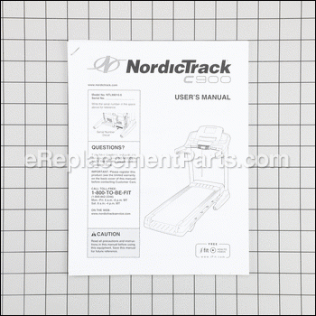 User's Manual - 319766:NordicTrack