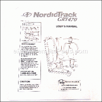 User'S Manual - 159724:NordicTrack