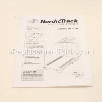 User's Manual - 289518:NordicTrack