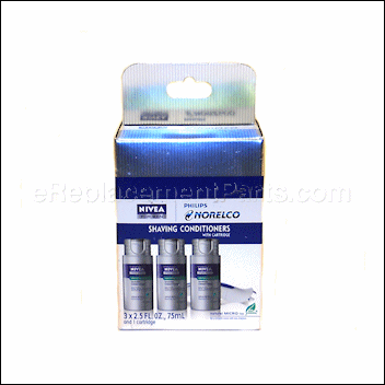 Nivea For Men Refill Lotion 3Pack With Cartridge - HS80314:Norelco