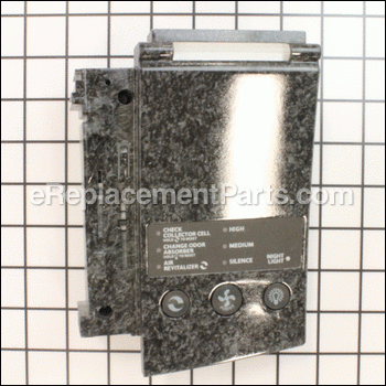 Control Panel Assembly w/ Night Light, Buttons & Switches, Black - O-7848-3071:Oreck