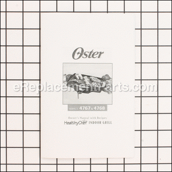 Instruction Book - 101073000000:Oster