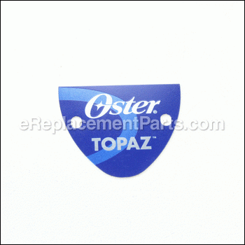 Nameplate, 23-31a - 110811000000:Oster Pro