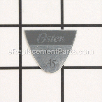 Nameplate, 1 Spd - 113516031000:Oster Pro
