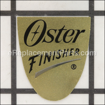 Nameplate - 57027000000:Oster Pro