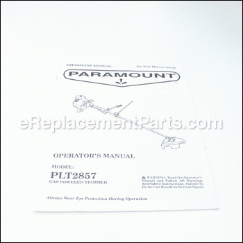 Operator's Manual - 530068516:Paramount