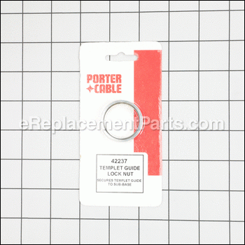 Template Guide Lock Nut - 42237:Porter Cable
