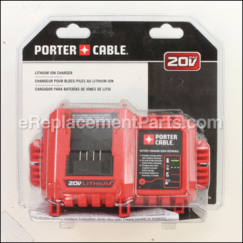 Charger 20 Volt Lithium Ion - PCC690L:Porter Cable