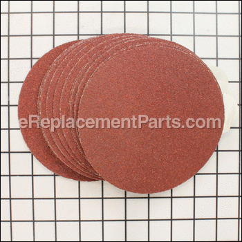 25-Pack Hook and Loop 80-Grit 6 6 Vac. Sandpaper Discs - 736600825:Porter Cable