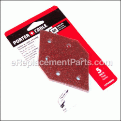 5 Pack 60 Grit Diamond-shaped - 767600605:Porter Cable