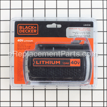 Battery Pack - LBXR36:Black and Decker