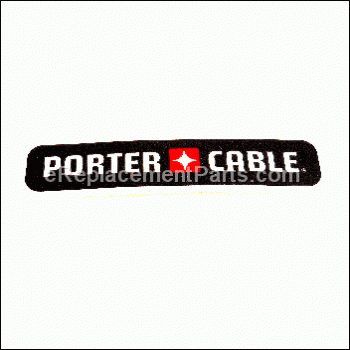 Id Label - A22752:Porter Cable